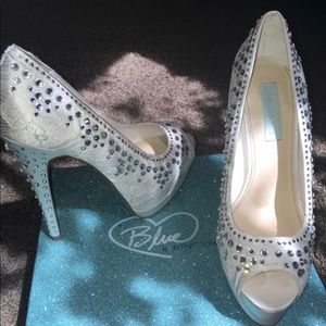 Betsey Johnson Rhinestones Heels